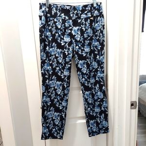 Roz and Ali stretch pants navy  Size 6p